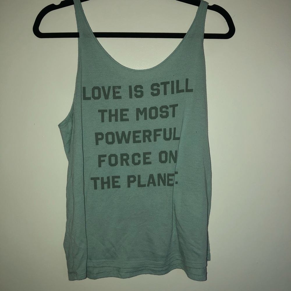Pale Green Powerful Force Tank